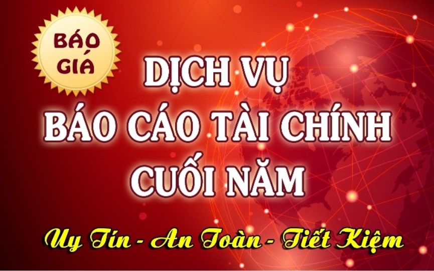 dịch vụ báo cáo tài chính năm 