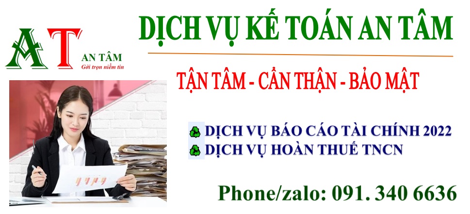 dịch vụ báo cáo tài chính năm