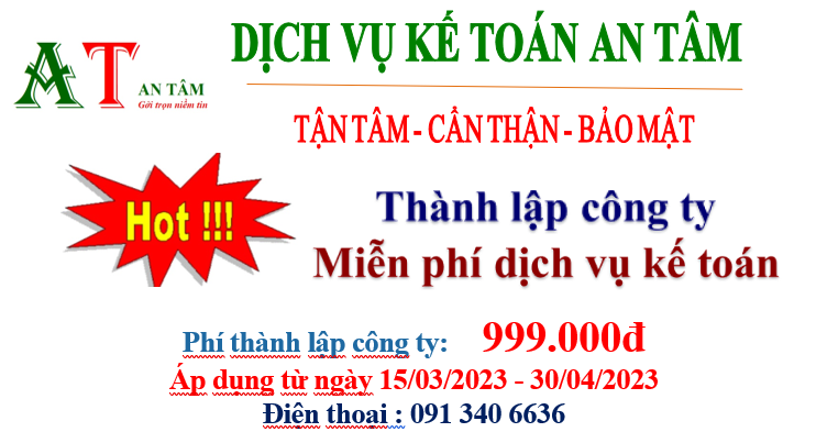 DỊCH VỤ THÀNH LẬP CÔNG TY GIÁ RẺ – UY TÍN – NHANH CHÓNG