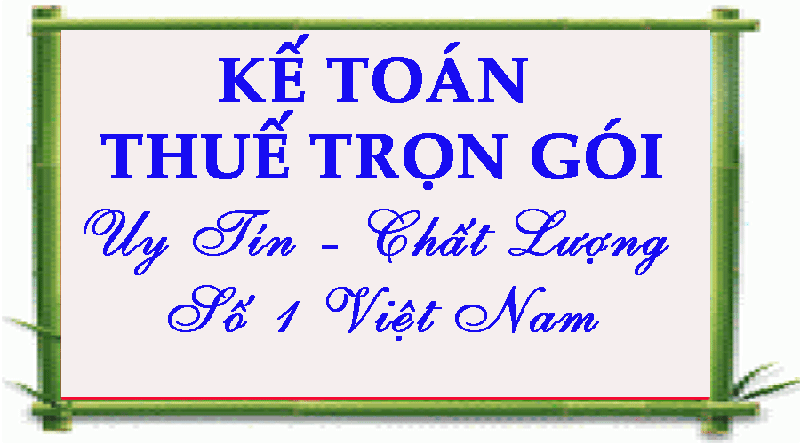 Dịch vụ kế toán - báo Cáo Thuế