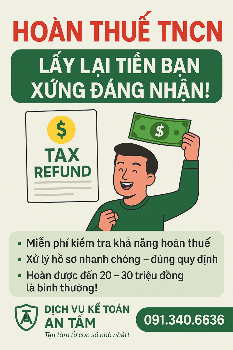 HOÀN THUẾ THU NHẬP CÁ NHÂN